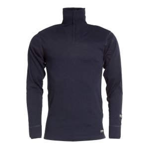 Tranemo 5920 Flamskyddad polotröja underställ Marin – Front
